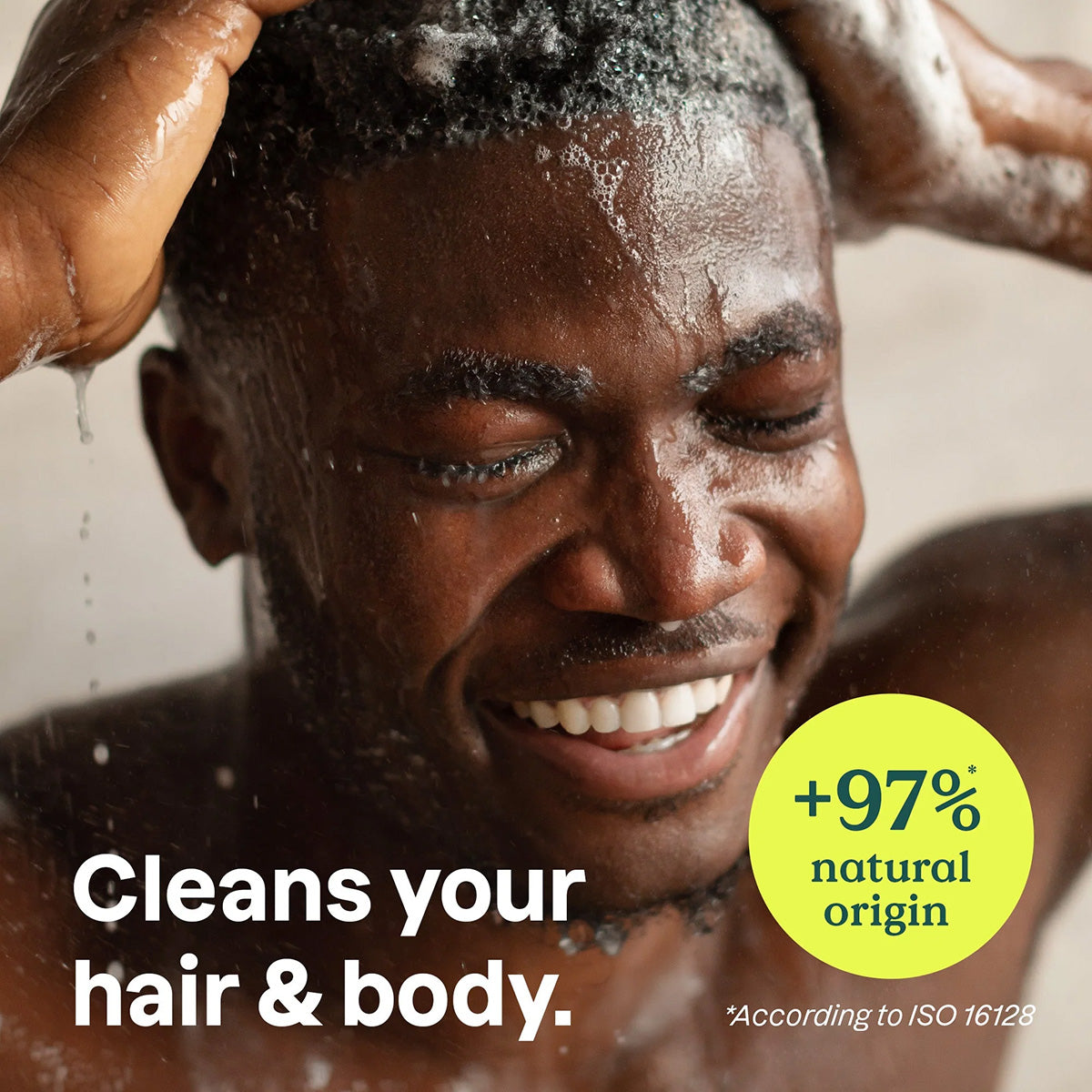 Super leaves Shampooing et gel douche 2 en 1 nourrissant et énergisant pour homme 473 ml