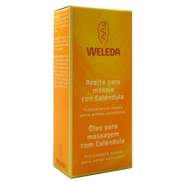 Olio da massaggio alla calendula Weleda, 100 ml