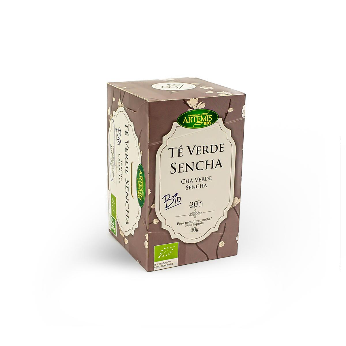 Eco Sencha Grüner Tee 20 Filter Artemisbio
