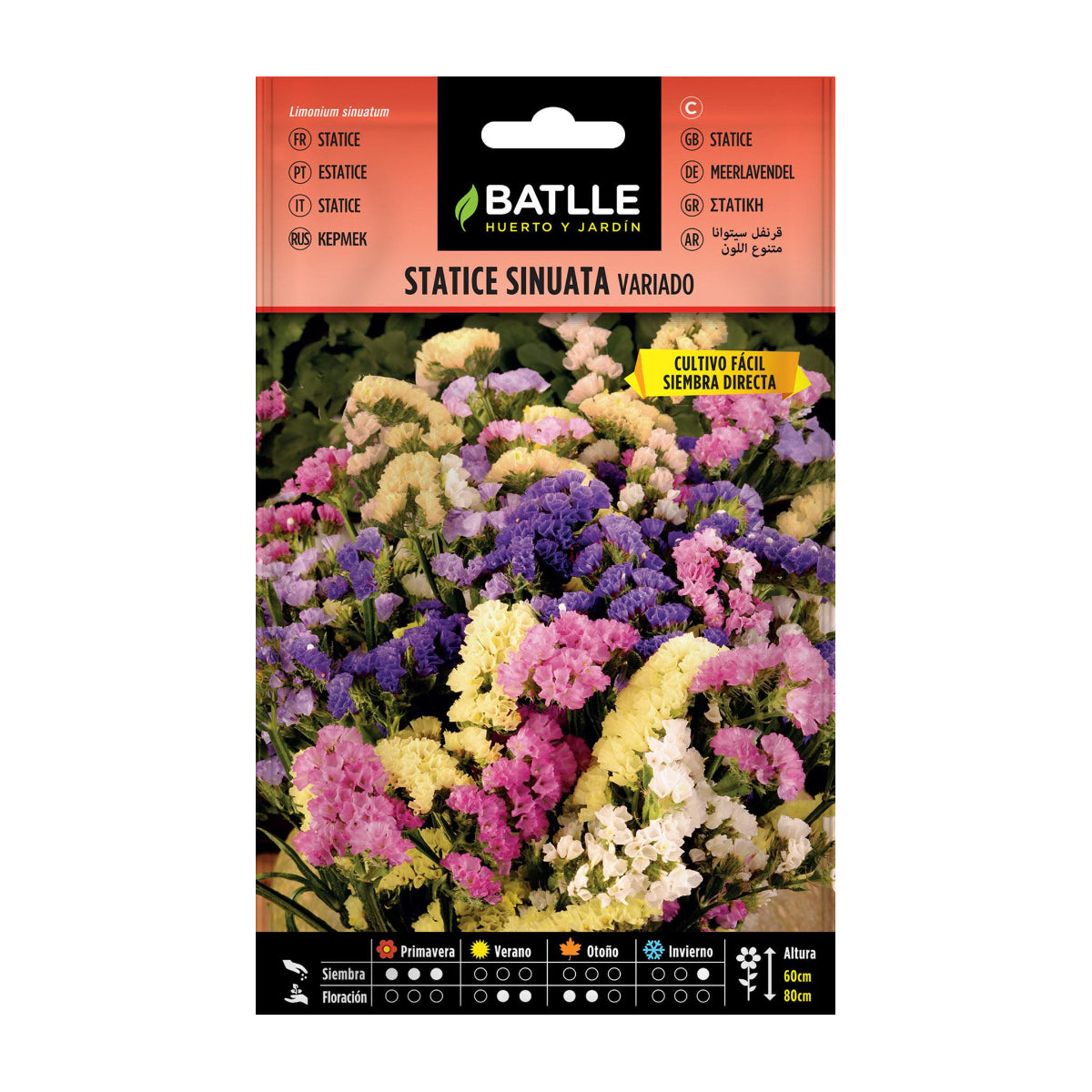Semi di Statice sinuata assortiti Batlle