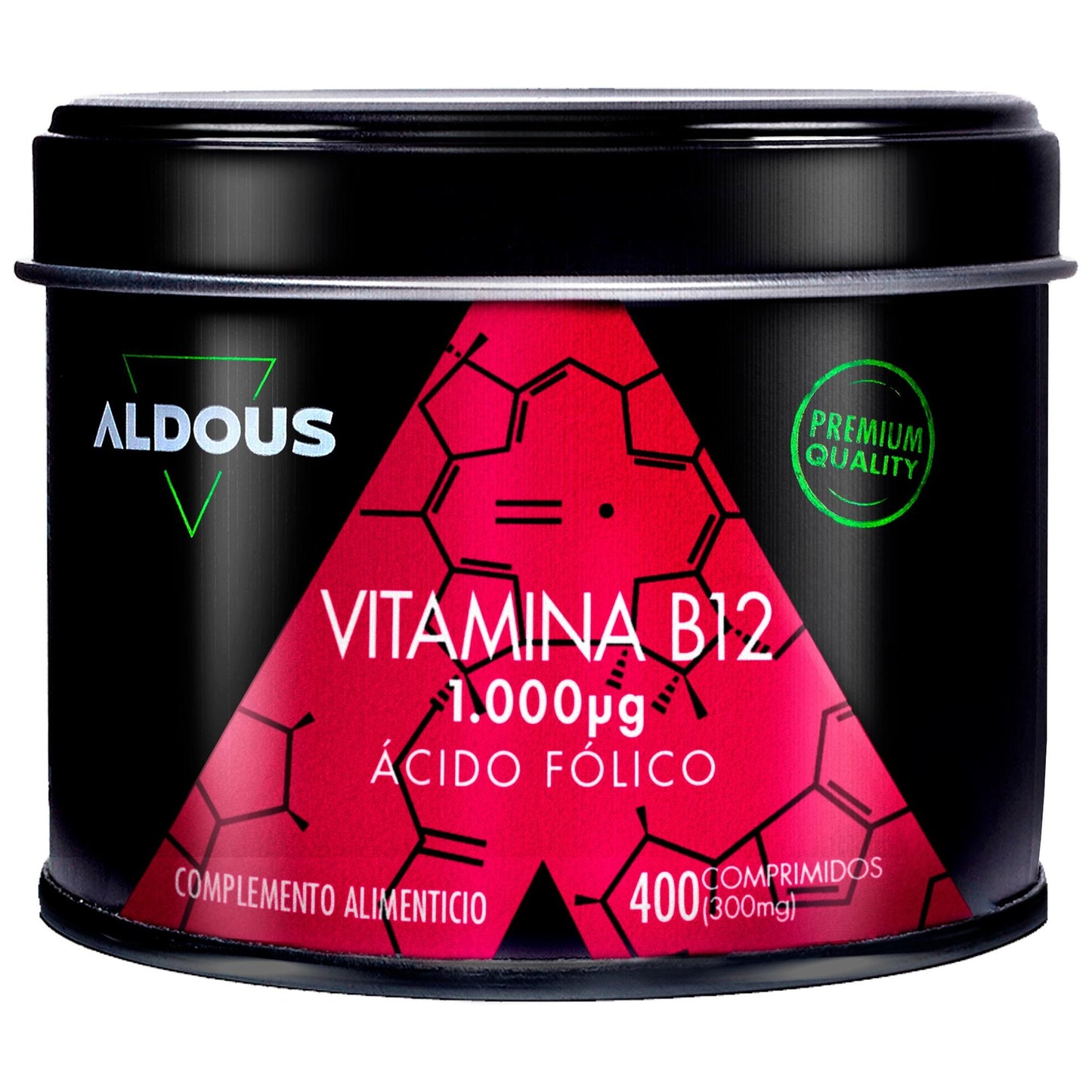 Vitamine B12 avec acide folique Aldous 400 comprimés