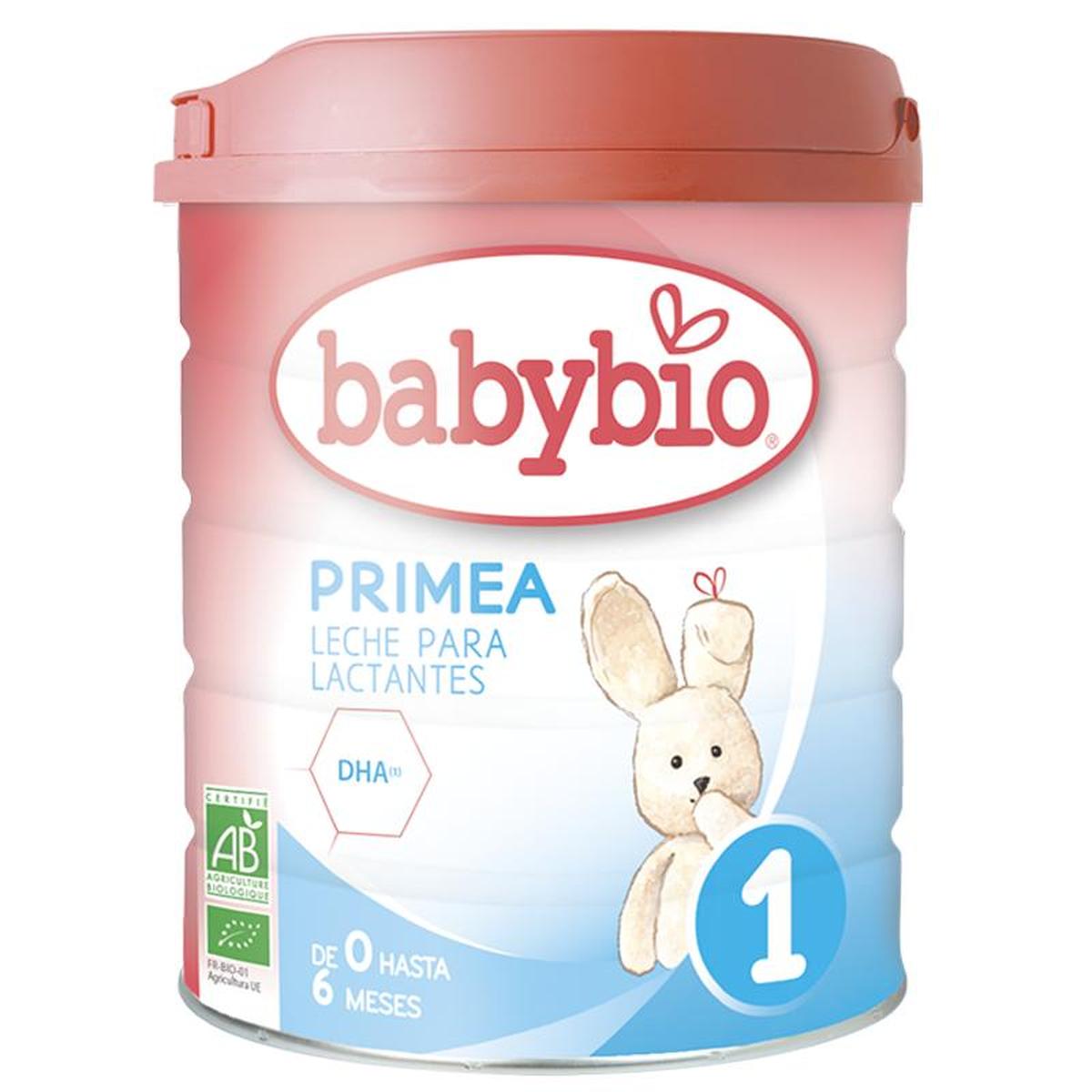 Confezione da 3 latte di inizio allattamento Primea 1 (da 0 a 6 mesi) biologico Babybio 800 g