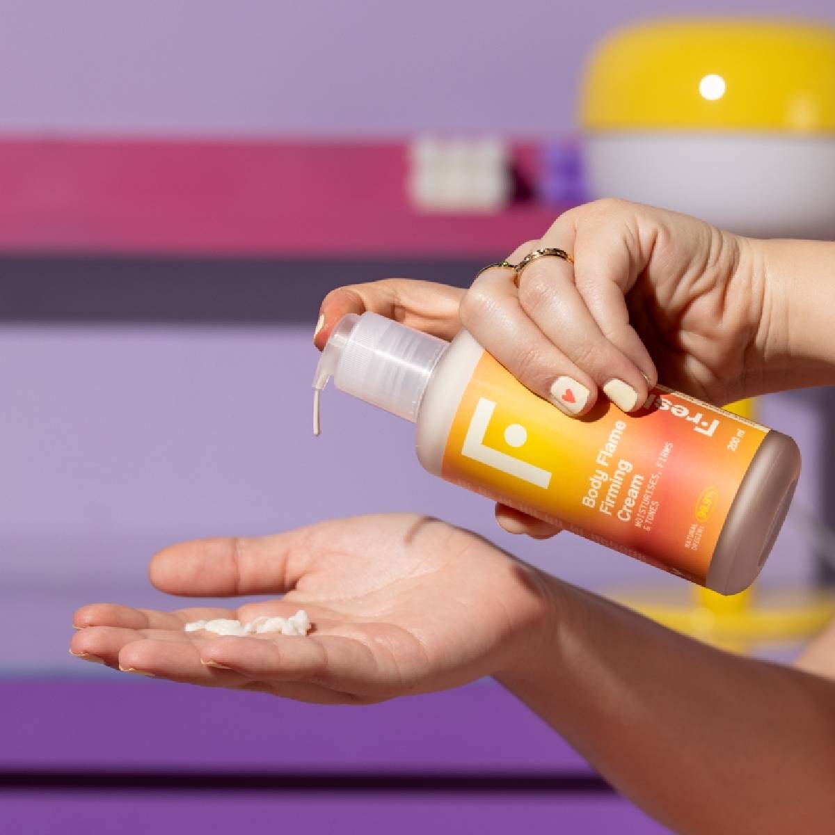 Body Flame Freshly verstevigende crème 200 ml