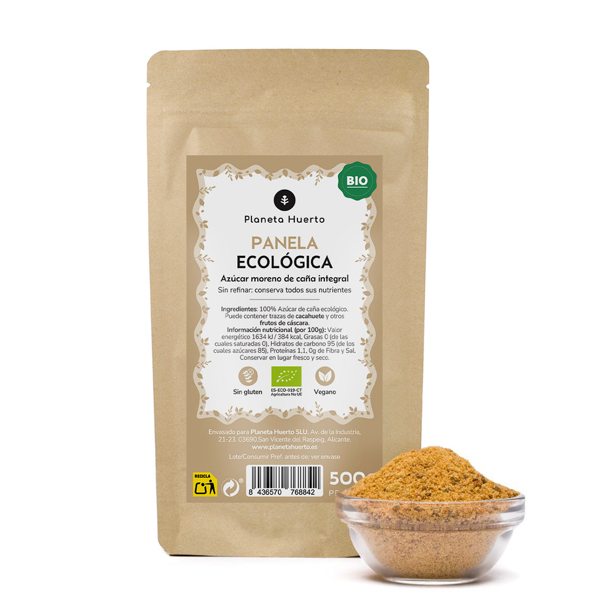Panela Zucker ECO Planeta Huerto
