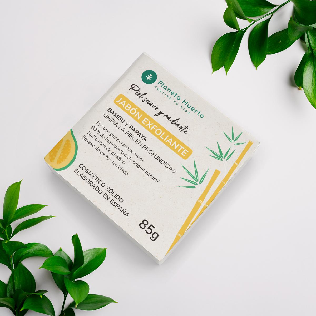 Peeling-Seife mit Papaya-Extrakt Planeta Huerto 85 g