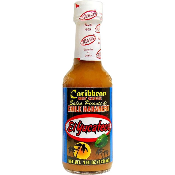 Sauce piquante au piment habanero « Caribbean » Yucateco 120 ml.