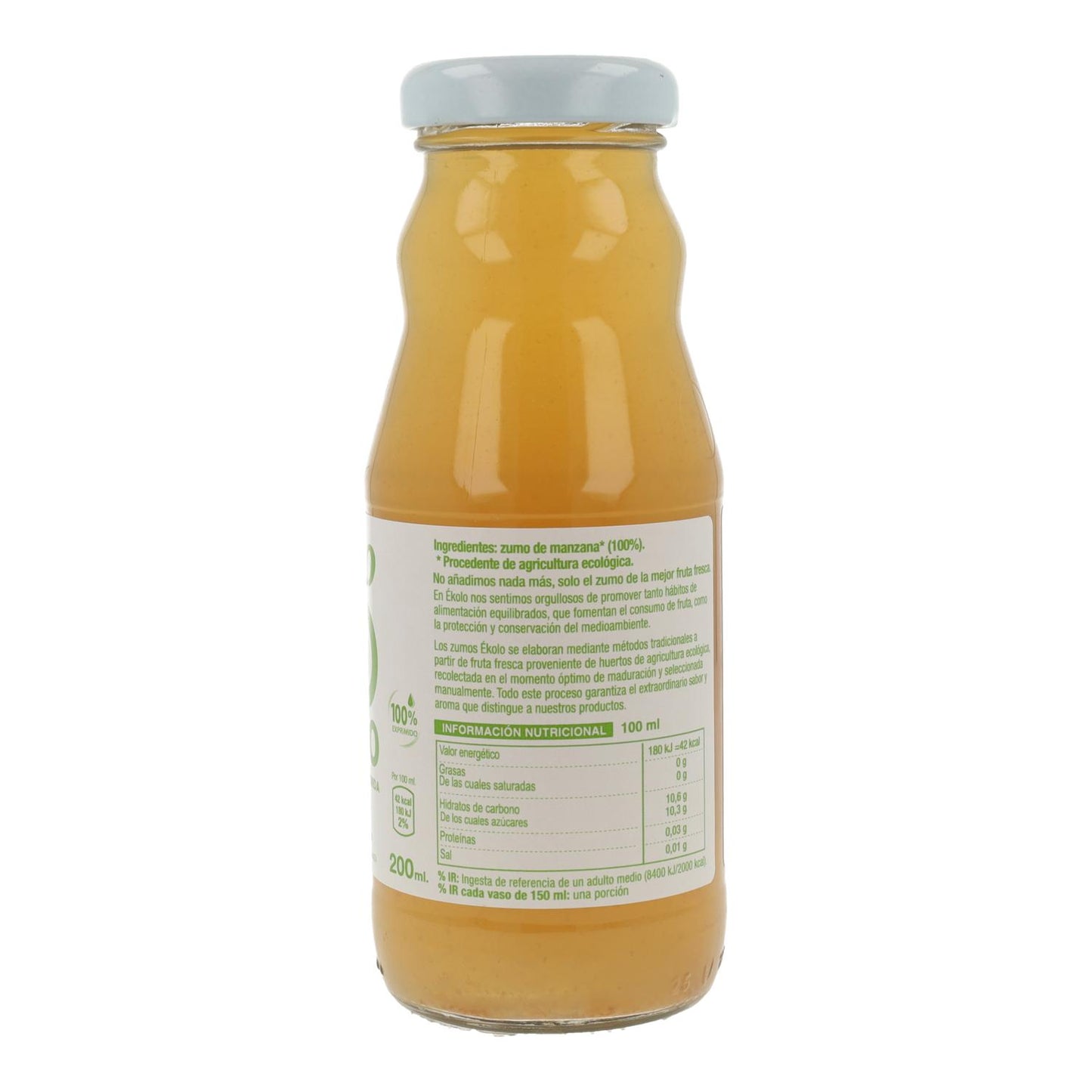 Ékolo 100% Organic Apple Juice 200 ml