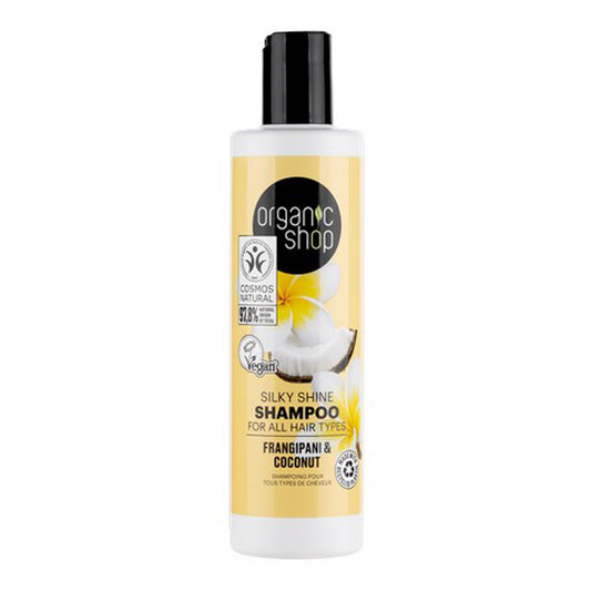 Franchipan- und Kokosnuss-Shampoo für alle Haartypen, Organic Shop, 280 ml