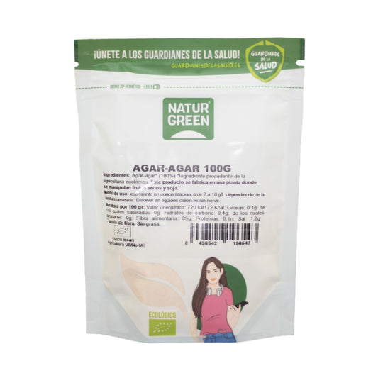 NaturGreen Organic Agar Agar Powder 100 g
