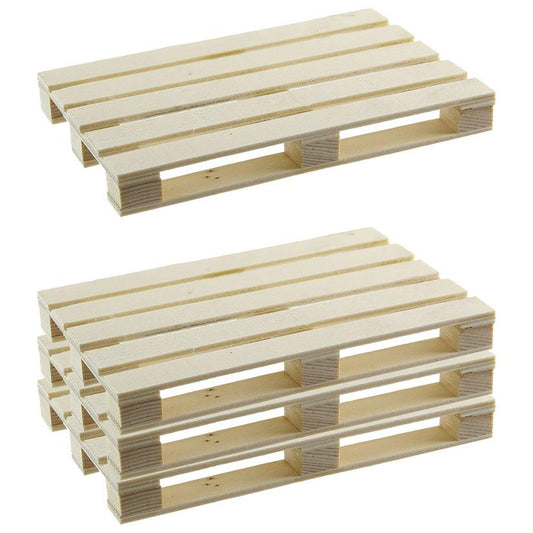 Sottobicchieri in legno da pallet 4 unità