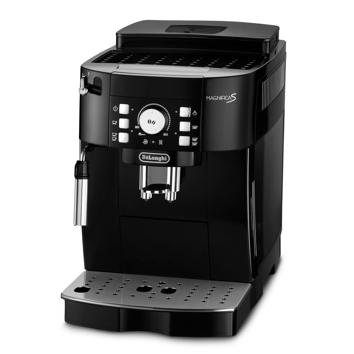 Macchina da caffè superautomatica Delonghi Magnifica S ECAM21.117.B con sistema Cappuccino e macinacaffè incorporato (ricondizionata)