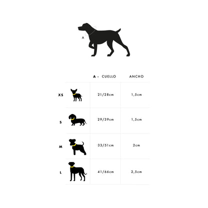 Hundehalsband CUPCAKES Dukier – Größe XS XS