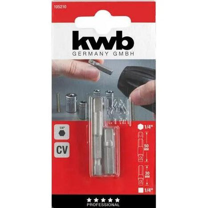 Set mit 2 Adaptern für Becherschlüssel