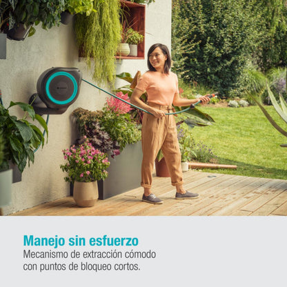 RollUp S 15 m Gardena wall-mounted hose reel (refurbished)