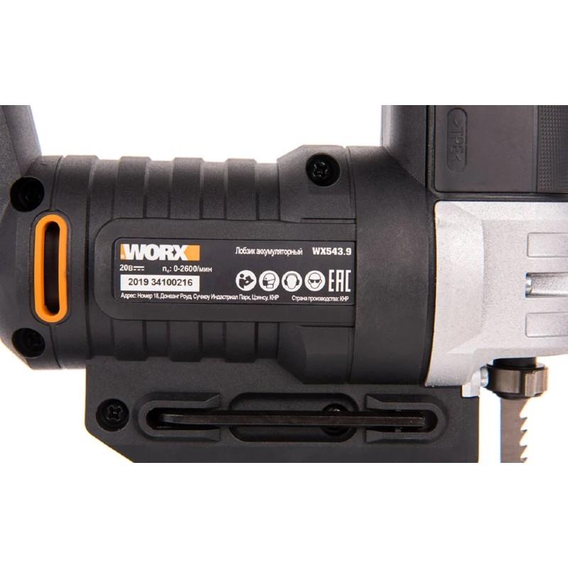 Piła szablasta 20 V - Worx W543.9 Bez baterii