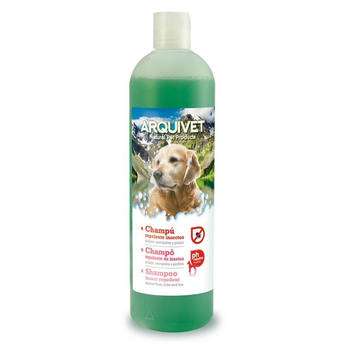 Shampooing pour chiens anti-insectes Arquivet 750 ml