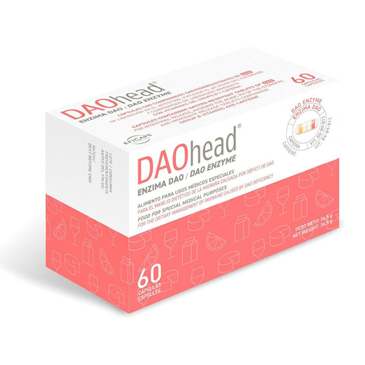 DAOhead® 60 Kapseln mit magensaftresistenten Tabletten