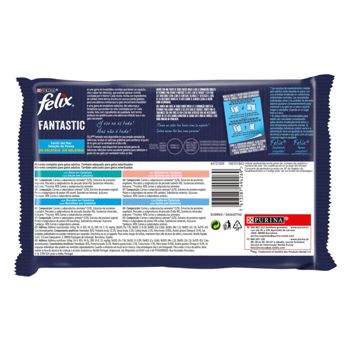 FELIX Fantastic Seafood Feast in Jelly 12 x 85 g