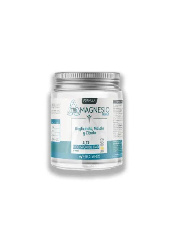 Triplo magnesio WeBotanix Formula POLVERE 128 g - 60 dosi