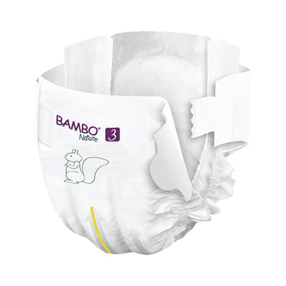 Zestaw pieluch Bambo Nature rozmiar 3 (4–8 kg), 3 x 28 sztuk