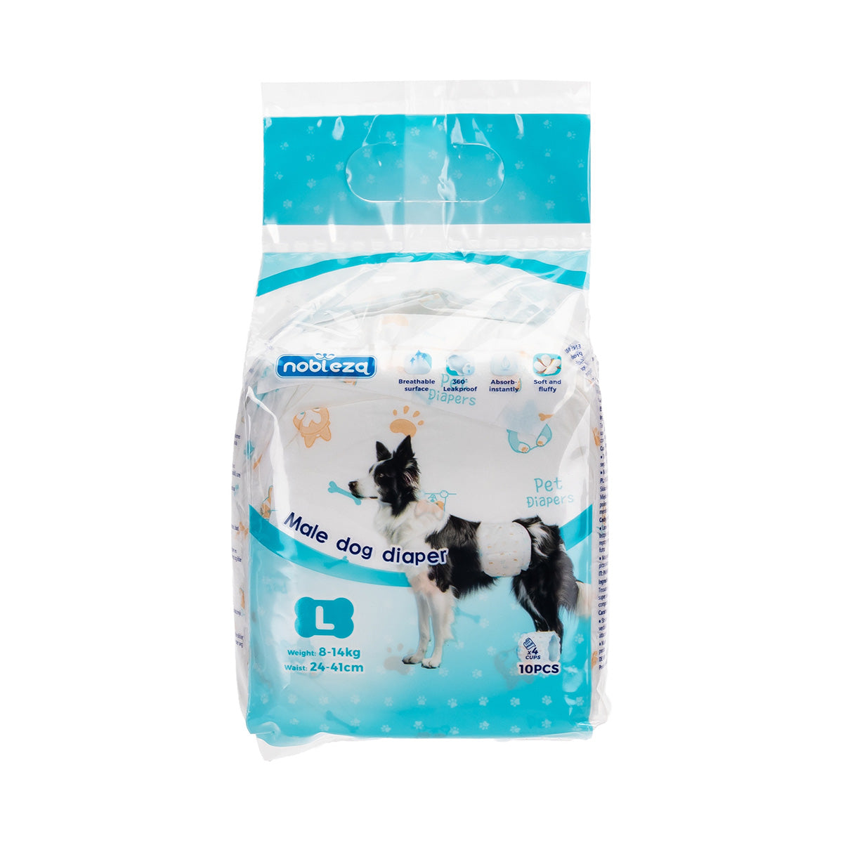 Nobleza Rüdenwindeln L 10 Stück