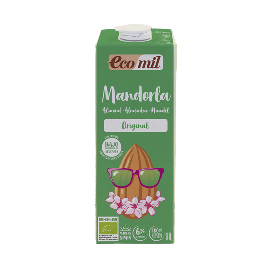 Pflanzliches Mandelgetränk, gesüßt mit Bio-Agave EcoMil 1 l
