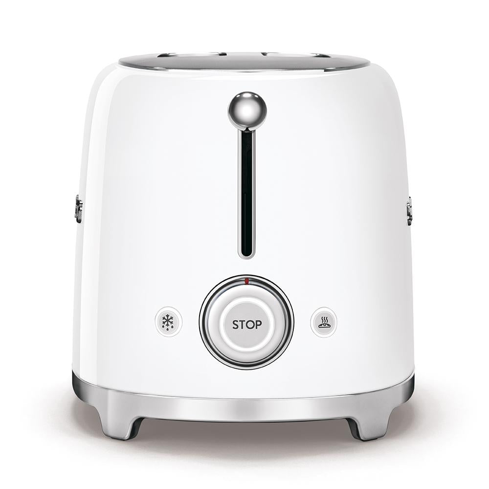 SMEG 2-slot 50s Style toaster, white