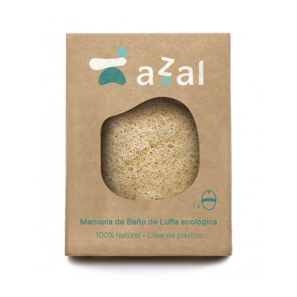 Guanto da bagno ecologico ovale in luffa