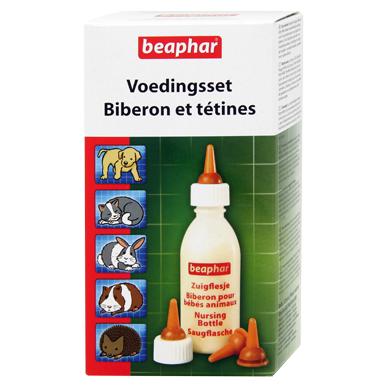 Baby Bottle Kit + 4 Teats + Cleaner Beaphar