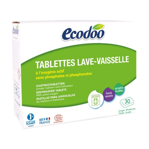 Ecodoo Geschirrspültabs, 30 Stück à 20 g