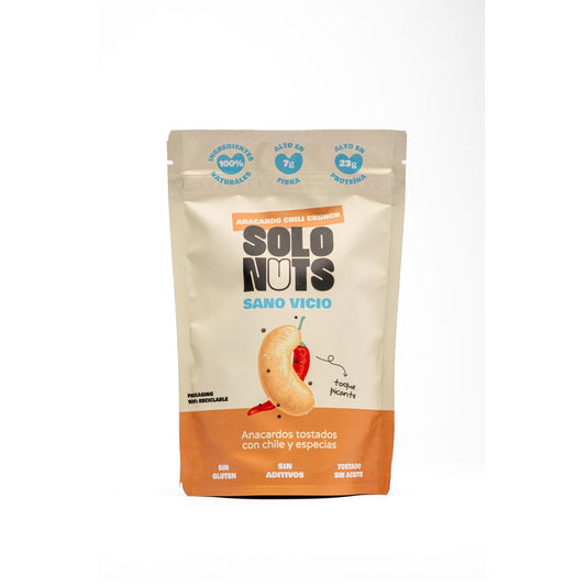 Solo Nuts Scharfe geröstete Cashewnüsse 130 g