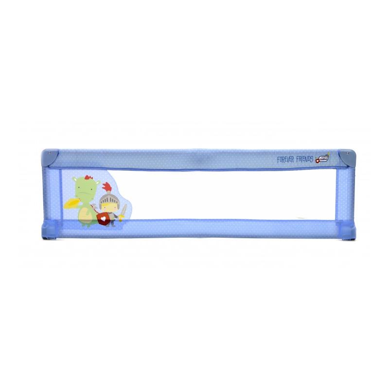 Bedbarrière 150 cm Asalvo Blauw
