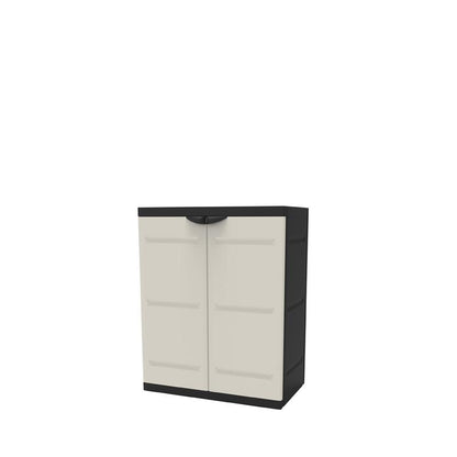 Mezzo armadio 70 cm Titanium Plastiken Nero (Ricondizionato)