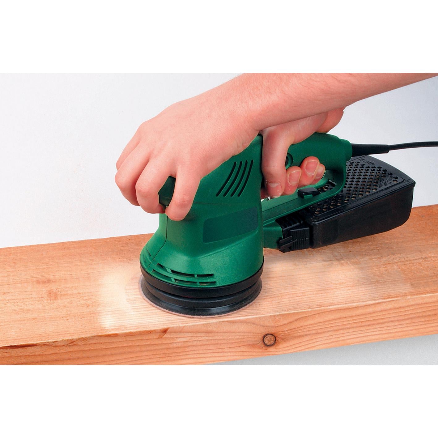 25 zelfklevende schuurschijven met perforatie Ø 125 mm Wolfcraft korrel 40