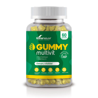 Multivitamin gummies, Soria Natural, 60 tablets
