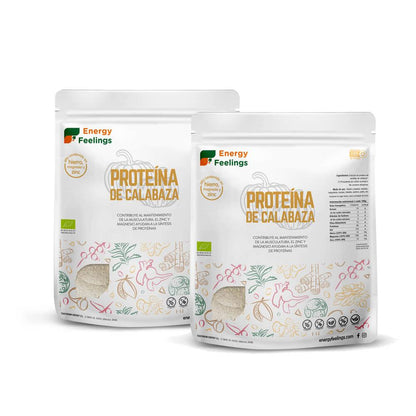 Pakket 2x Energy Feelings ECO pompoenproteïne 1 kg