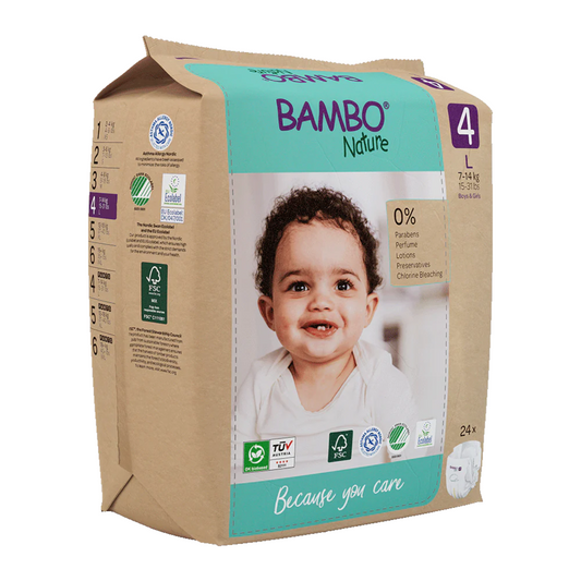 Bambo Nature Nappies T4 (7-14 kg) 24 pcs
