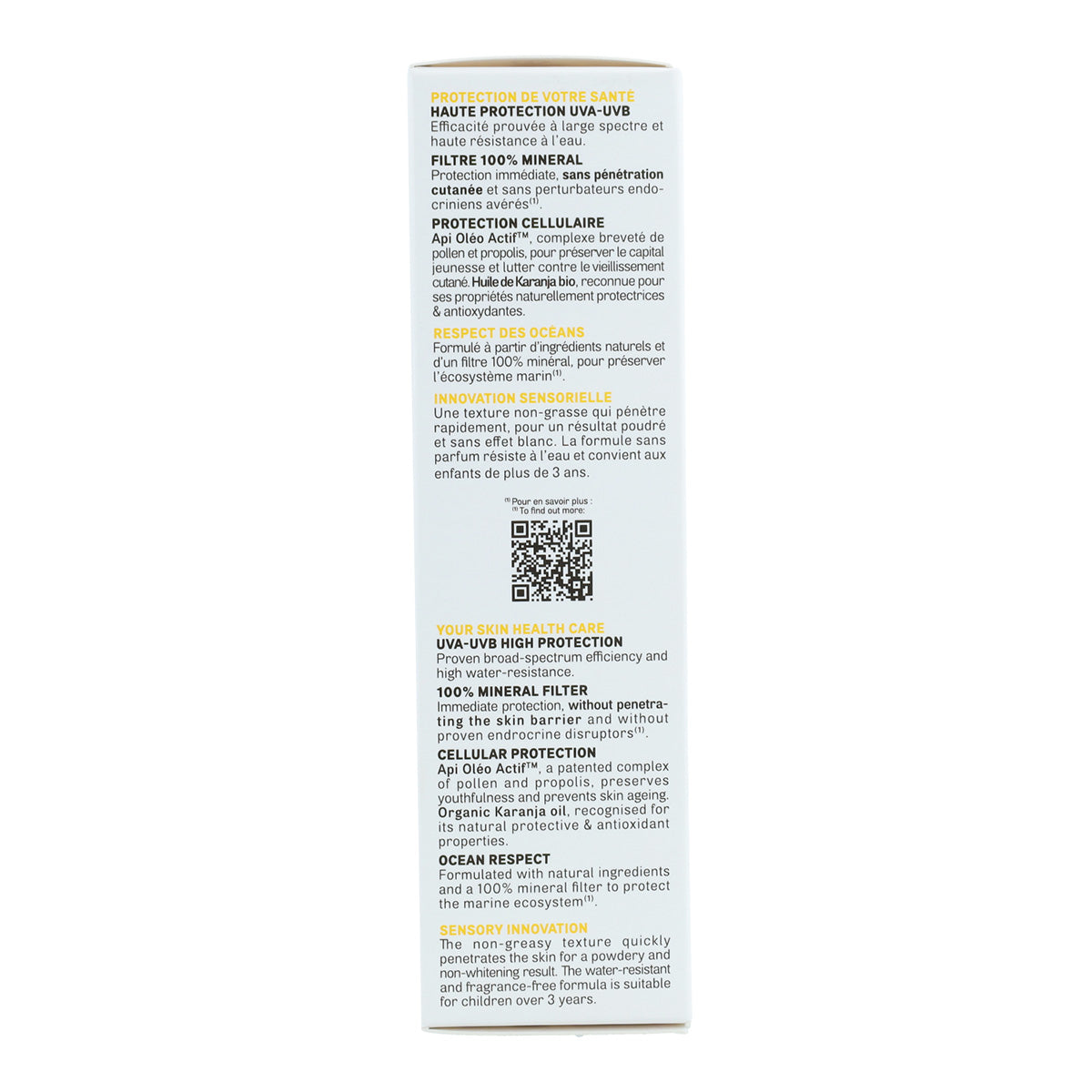 Gesichts-Sonnencreme LSF 50 Acorelle 50 ml