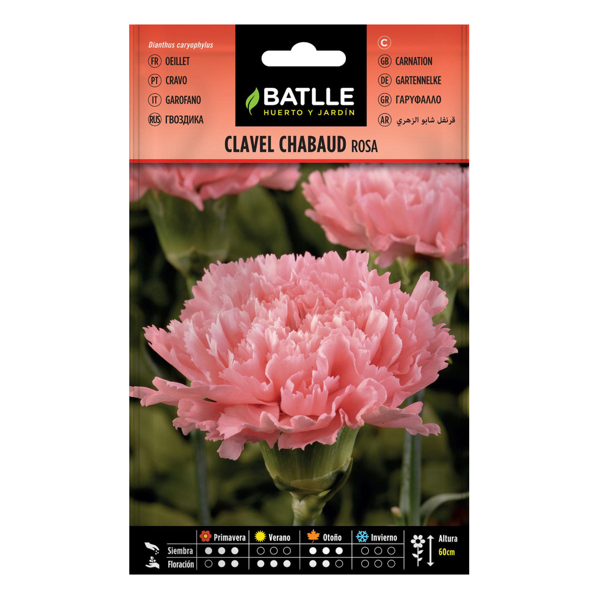 Roze anjerzaadjes Batlle