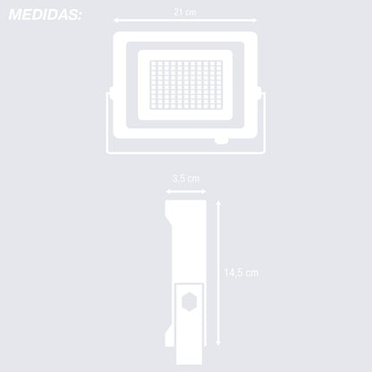 30W Fixed LED Projector