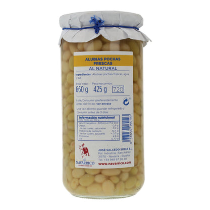 Frische Bohnen El Navarrico 720 ml Glas