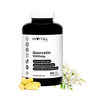 Hivital 1000 mg Quercetin 180 vegan capsules