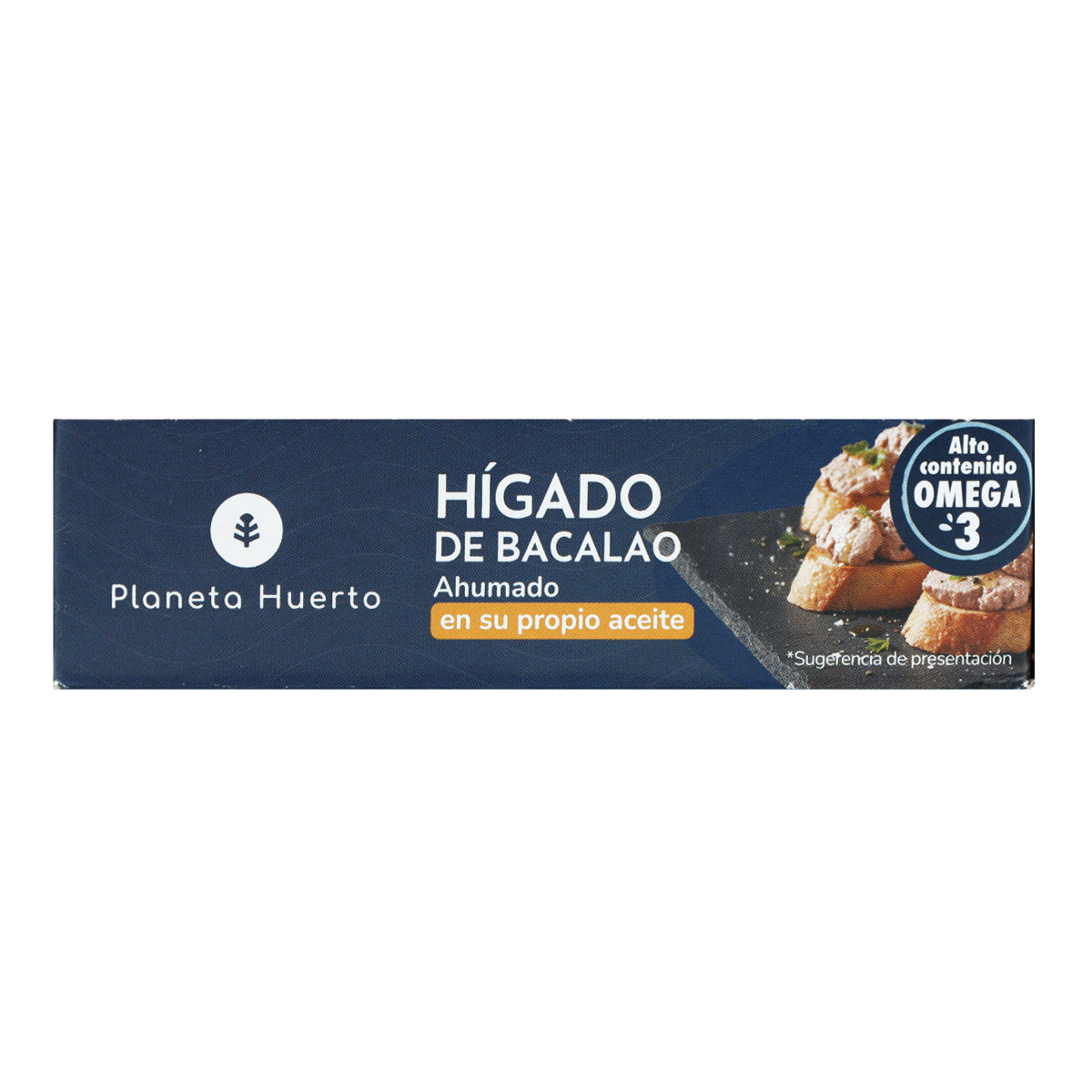 Kabeljauleber in eigenem Öl Planeta Huerto 120 g