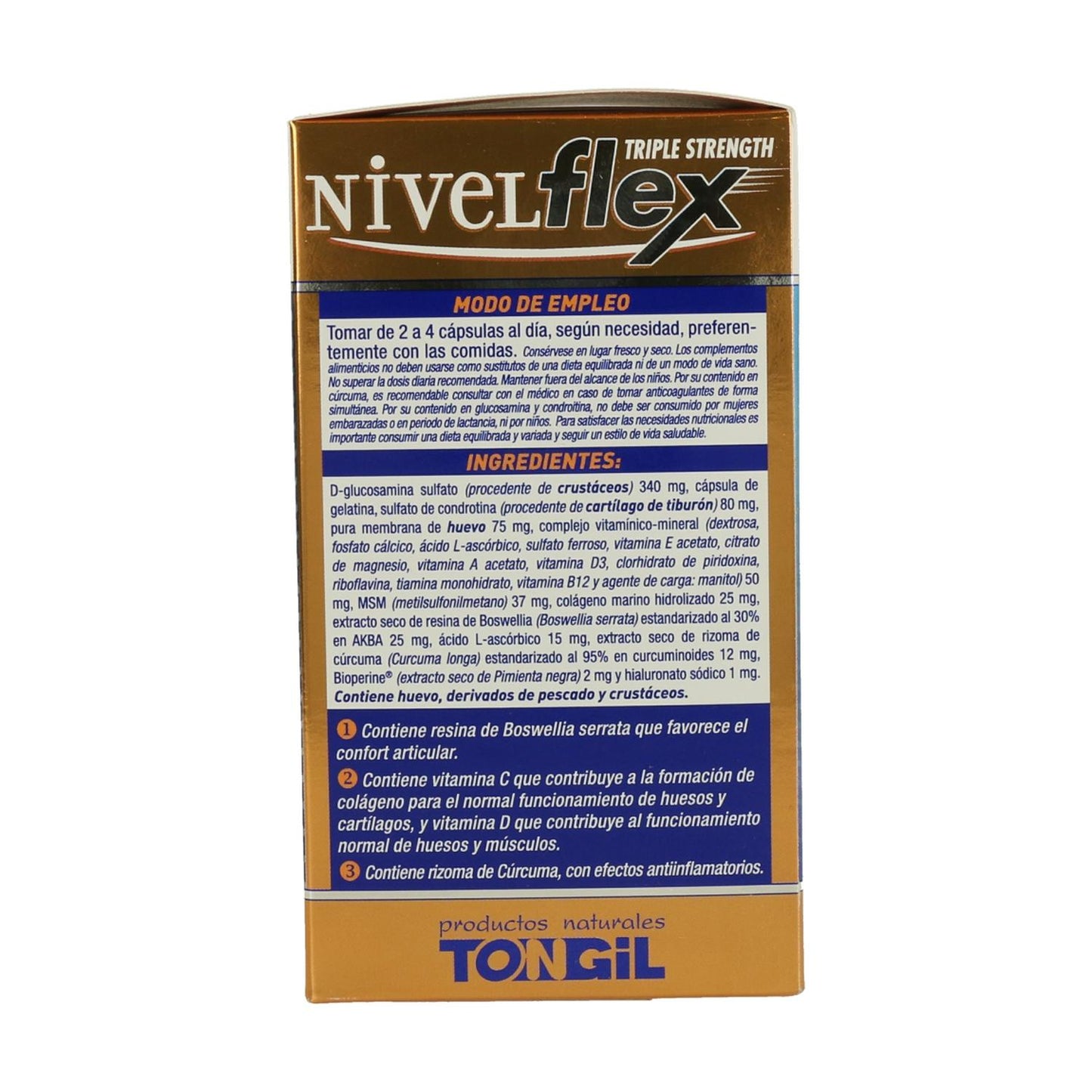 2-pack Nivelflex Tongil 782 mg 100 kapslar