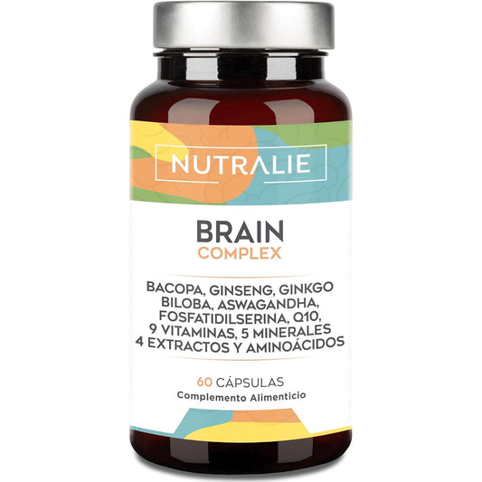 Nutralie Brain Complex Nootropikum für geistige Beweglichkeit 60 Kapseln