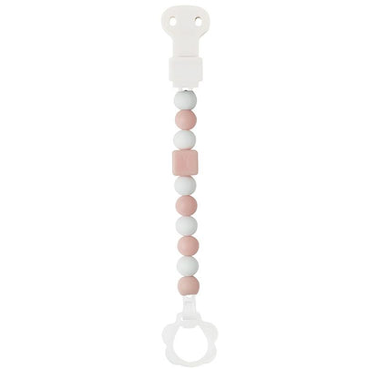 Pinza per ciuccio  (con clip per ciuccio) Doukidou Blu-Bianco