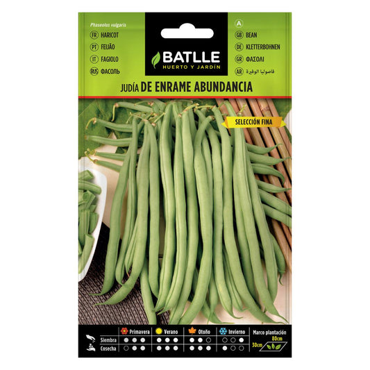 Abundance climbing bean seeds 25 g Batlle