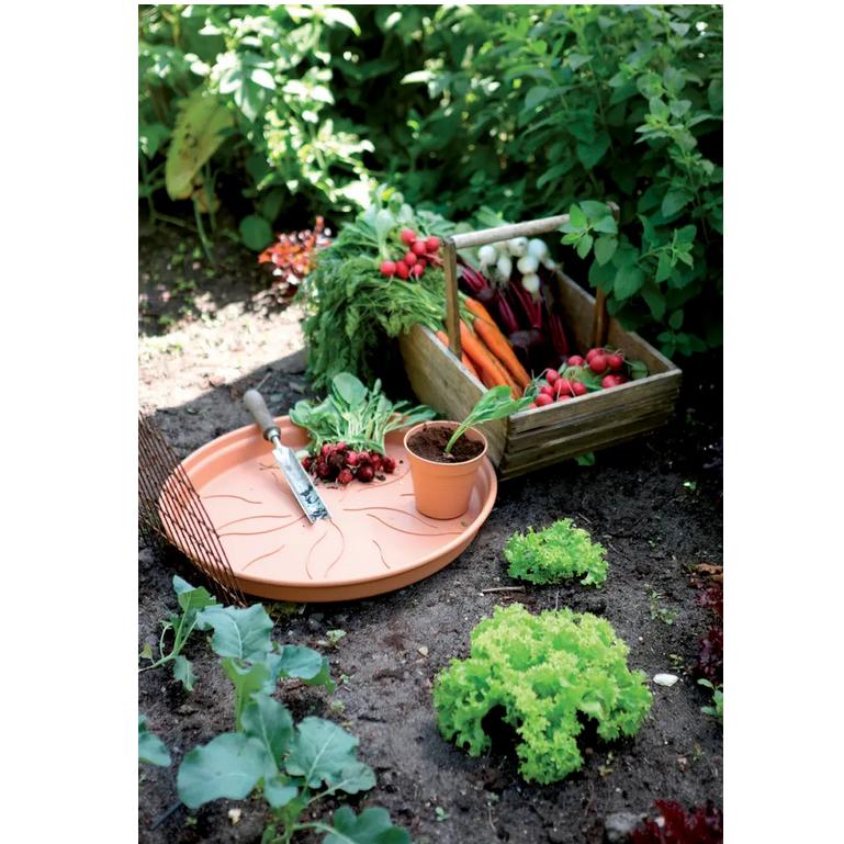 Talerz doniczkowy Green Basics Elho Terra 25 cm