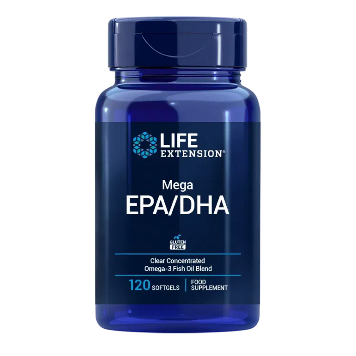 Mega EPA/DHA, Life Extension 120 Kapseln
