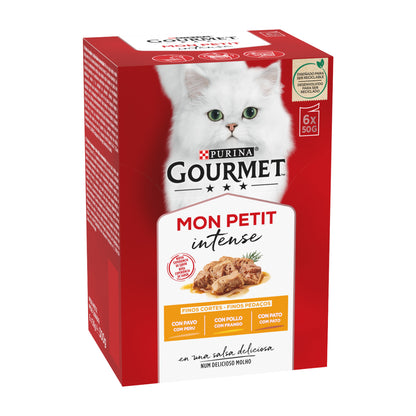 GOURMET Mon Petit z drobiem Multipack 6 x 50 g